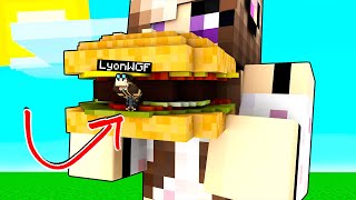 NASCONDINO DA PICCOLISSIMI NEL MCDONALDS DI MINECRAFT [upl. by Christalle]