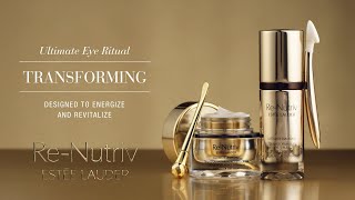 ReNutriv Ultimate Diamond  Eye Serum amp Creme Application [upl. by Ronna]