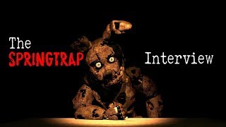 SFM An interview with Springtrap [upl. by Arras383]