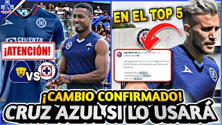 ¡LA LIGA LO CONFIRMA HABRÁ UN CAMBIO EN CRUZ AZUL PARA EL PARTIDO  3 CELESTES EN EL TOP 5 DE LIGA [upl. by Harty]