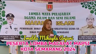 PESERTA LOMBA MACAPAT MAPSI 2024  SDN JATISARI [upl. by Bak364]