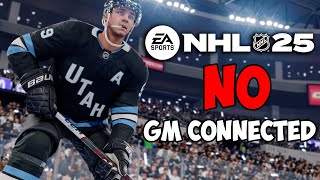 NHL 25 Will NOT Have GM Connected [upl. by Haididej]