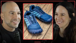 What are the best shoes that promote foot health  Peter Attia and Courtney Conley [upl. by Chader]