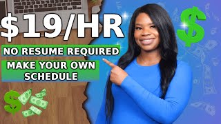 🏃🏾‍♀️ URGENT HIRES 19hr WorkFromHome Job Company Needs 1000s  NO Resume Required [upl. by Saxela16]