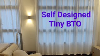 Tiny house  HDB 2 room BTO renovation punggol [upl. by Aicenev]