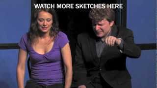 Deanna Russo on Knight Rider Date  Live Sketch Comedy [upl. by Lazor]