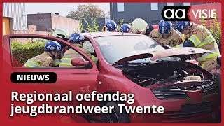 Regionaal oefendag jeugdbrandweer Twente [upl. by Milena]