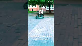 Driving scooter with Brandon Jr [upl. by Demahum10]