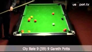 £20000 8Ball Money Match  Gareth Potts v Oly Bale  Part 5 of 10 [upl. by Annoval]