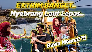 EXTRIM JANTUNG MAU COPOT NAIK GONDOLA KEBUKA DI LAUT LEPAS [upl. by Ycaj716]