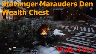 Stavanger Marauders Den Wealth Chest WalkThru Assassins Creed Valhalla [upl. by Kliber]