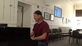 Phil Collins AGAINST ALL ODDS live piano amp vocal cover NO AUTOTUNE [upl. by Mloclam]