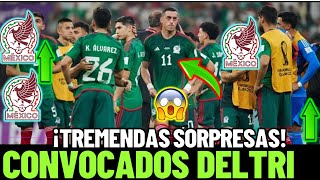 😱🔥¡LA CONVOCATORIA DE LA SELECCION MEXICANA PARA ENFRENTAR A HONDURAS  ULTIMAS NOTICIAS TRI [upl. by Guthrey576]