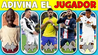 ️⚽Adivina el Jugador por EMOJI y Camisetas y Banderas de Jugadores de Fútbol RonaldoMessiMbappé 4 [upl. by Anelem939]