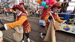 Intocht Sinterklaas Amsterdam 2024  Compleet [upl. by Aznofla]