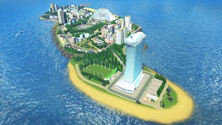 Building an ISLAND RESORT with Cities Skylines Hotels and Retreats DLC [upl. by Dennard]