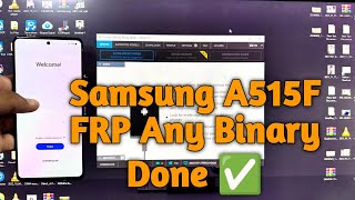 Samsung A51 Frp Bypass Chimera  A515F U8 Frp [upl. by Nnylarac]