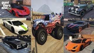 JARANG DIKETAHUI  31 MOBIL amp KENDARAAN LANGKA GTA 5  LOKASINYA  RARE VEHICLES [upl. by Ahsiniuq]