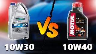 10w30 vs 10w40 Oil – What’s the Difference Which is Better for Your Car [upl. by Aenat129]