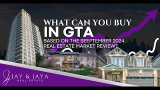 Insiders Guide GTA Real Estate Market Stats September 2024  Jay and Jaya Dewan [upl. by Nilre]