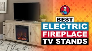 Best Electric Fireplace TV Stands 📺 Buyers Guide  HVAC Training 101 [upl. by Acired30]