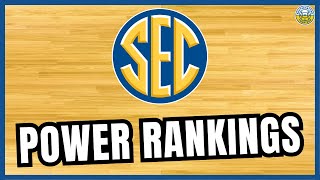 SEC Basketball Power Rankings The Great Debate Over No 1 [upl. by Ecinerev528]