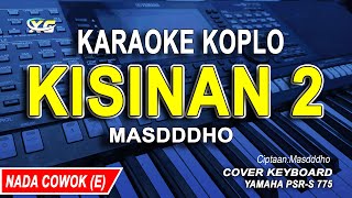 Karaoke Kisinan 2 Masdddho Nada PriaCowok [upl. by Sioux]