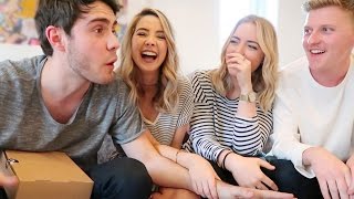 ZALFIE TRY HEALTHY SNACKS 3 POPPY amp SEAN [upl. by Marya]