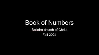 Balak Balaam and Peor  Chapters 22  25  Book of Numbers Bible Class [upl. by Milzie]