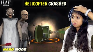 My Helicopter Crashed in Granny 2 No Weapon Challenge in Hardmode [upl. by Seaden]