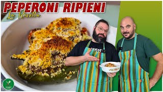 PEPERONI RIPIENI  Ricetta facile e veloce [upl. by Mable]