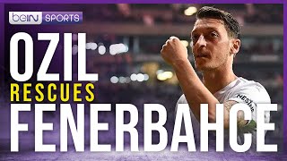 Ozil rescues a point for Fenerbahce [upl. by Nattie560]