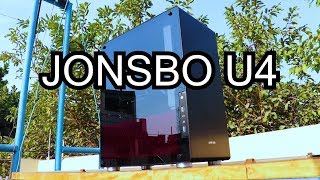 Jonsbo U4 REVIEW and PC BUILD  BEST MIDTOWER RGB CABINET  in INDIA [upl. by Angi507]