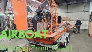 AIRBOAT FRONT FRAME WELDING UPDATE  AIRBOAT [upl. by Finegan591]