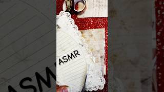 ASMR Vintage scrapbooking  plants asmr journal scrapbooking relax shorts journaling [upl. by Beauchamp547]