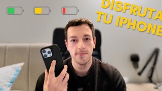 ¿Cómo CUIDAR la SALUD de la BATERIA de tu iPhone 🔋 ¡Hazlo bien [upl. by Ahsiat]