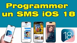 Comment programmer un message sur iPhone iOS 18 [upl. by Chiou]