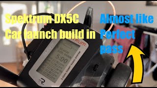 Spektrum DX5C Car launch settings for speed run [upl. by Ashleigh]