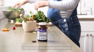 One Daily Prenatal 35  Prenatal Multivitamin  New Chapter Vitamins amp Supplements [upl. by Losse]