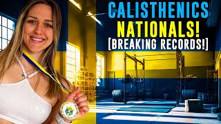 BREAKING RECORDS AT NATIONALS  Calisthenics [upl. by Ahsiya655]