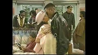 A Different World 5x07  Dwayne Kisses Whitleys cousin Liza [upl. by Bettencourt]