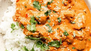 FOOD CORNER is live Crockpot Butter chicken [upl. by Ehud344]