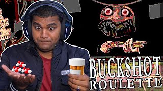 I MADE THE GAME HARDER Taking Pills ▶ Buckshot Roulette [upl. by Barbra]