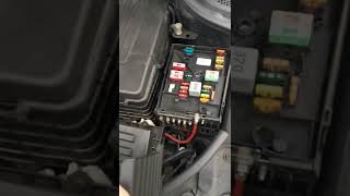 how to fix indicator problem in 1 minute Audi a3 Indicator fuse [upl. by Iram103]