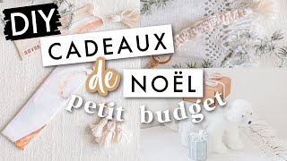 DIY CADEAUX DE NOËL À FABRIQUER PETIT BUDGET [upl. by Dyoll48]