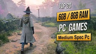 Top 20 Best Mid Spec Pc Games For 6GB RAM  8GB RAM  2GB VRAM 2023 [upl. by Eilah]