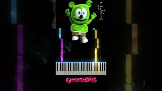 Gummy Bear Song Easy Piano Short 🎹 FUN Things  Quick Beginner Tutorial gummybear pianolearning [upl. by Haimrej]