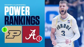 College Basketball Top 25  1 Kansas remains at No 1 Purdue rises to No 8 after win over Alabama [upl. by Tiny817]