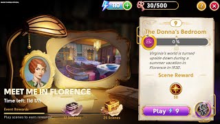 Junes Journey Secrets 8 Scene 9 The Donnas Bedroom Word Mode 4K [upl. by Carper]