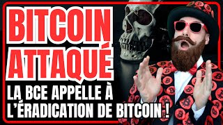 🚨Bitcoin doit être éradiqué  La BCE déclare la guerre à Bitcoin [upl. by Nandor]